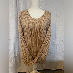 Key Mi Bulky Knit Sweater Sz M